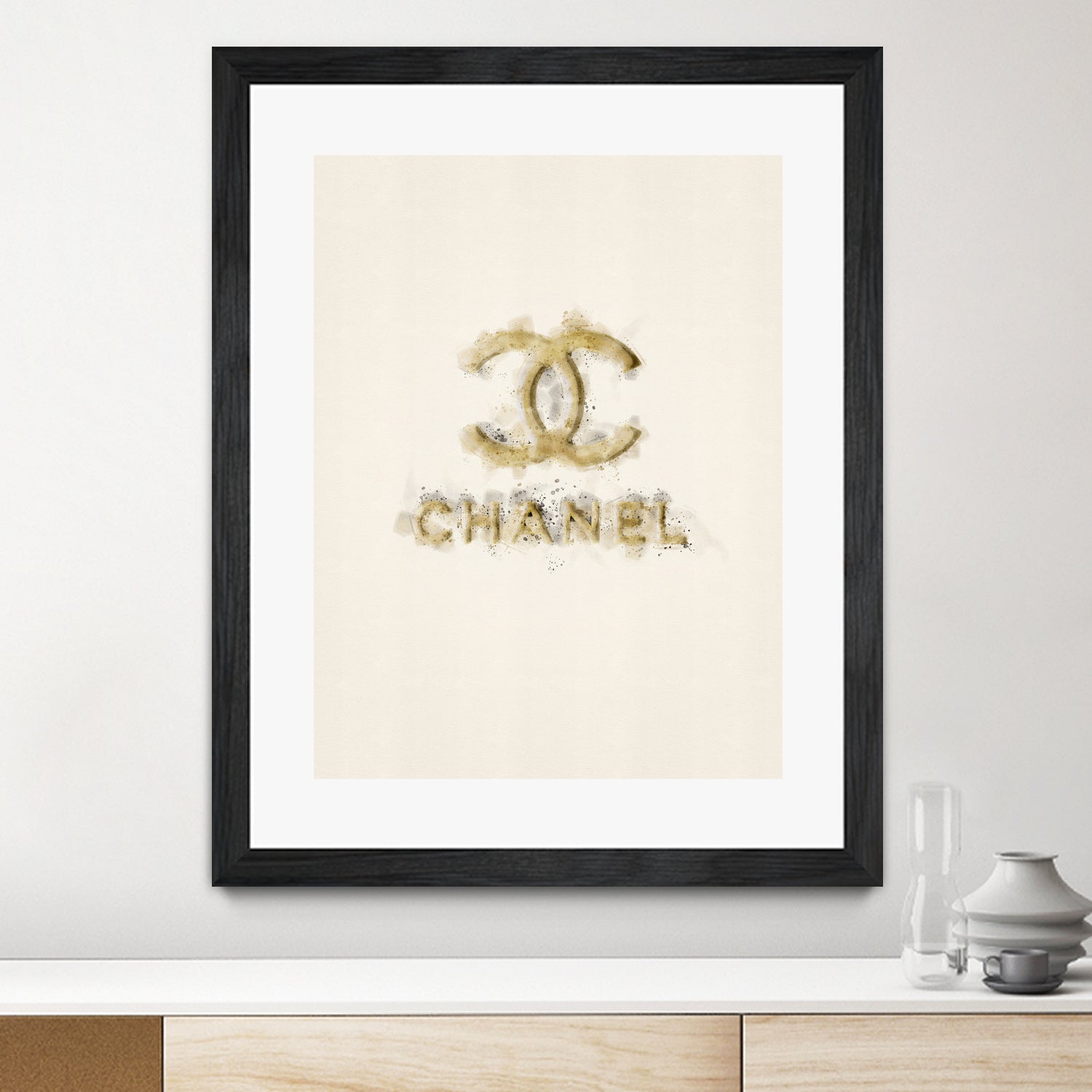 Chanel by miguel angel romero franco on GIANT ART - white digital drawing