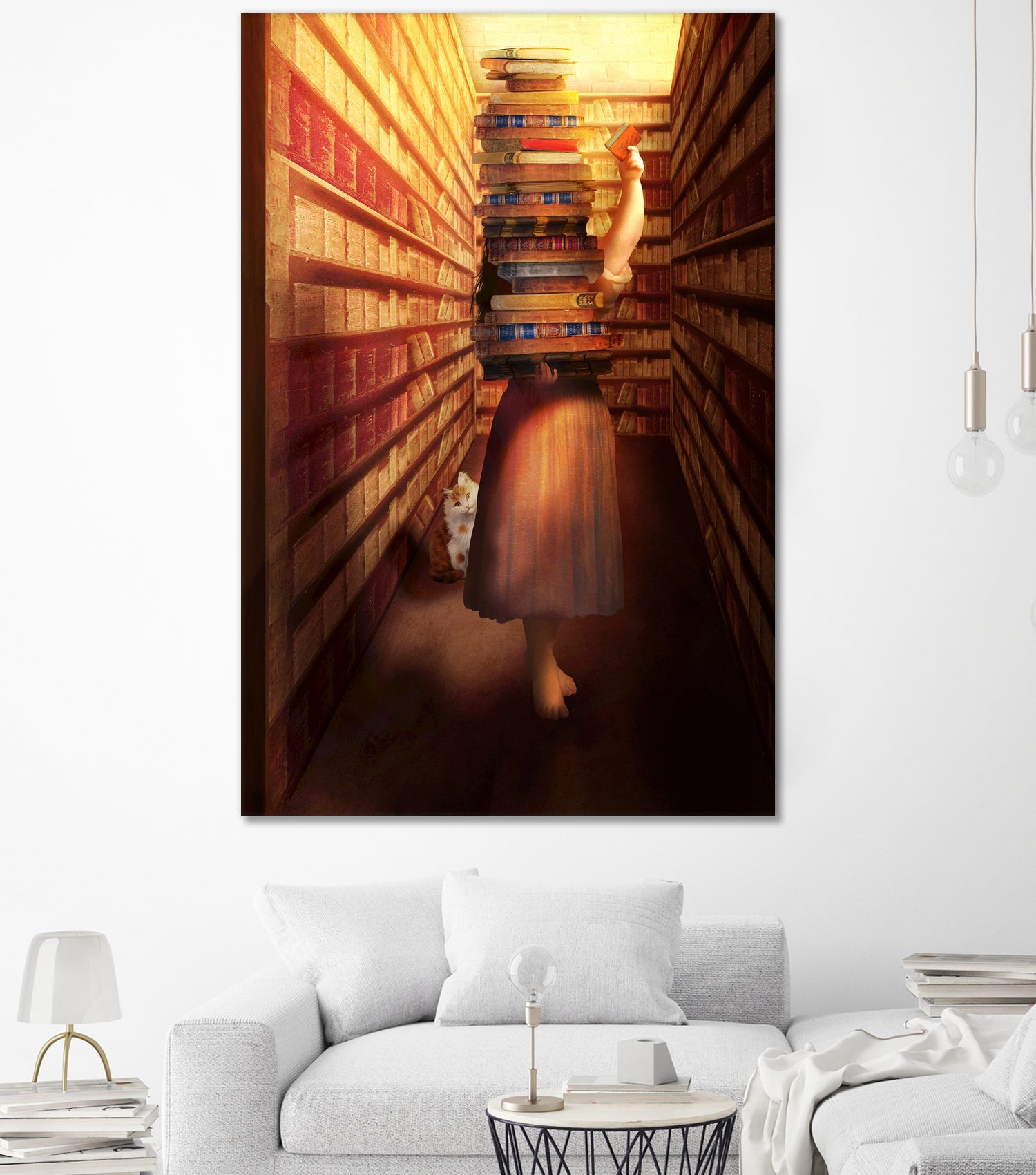 Book Collector by Diogo Veríssimo on GIANT ART - brown photo manipulation