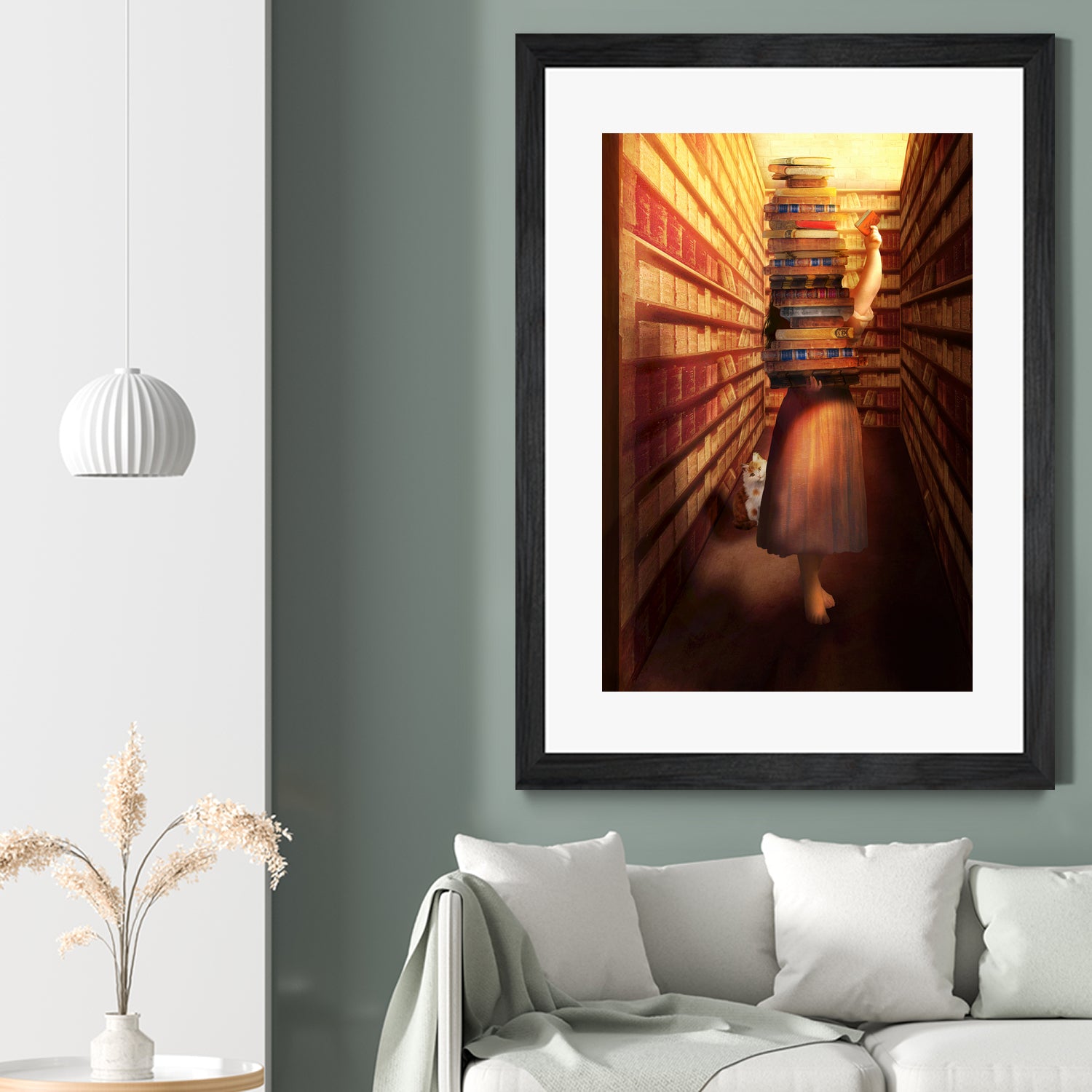 Book Collector by Diogo Veríssimo on GIANT ART - brown photo manipulation