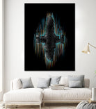 neon shiny by frederic levy-hadida on GIANT ART - black digital drawing