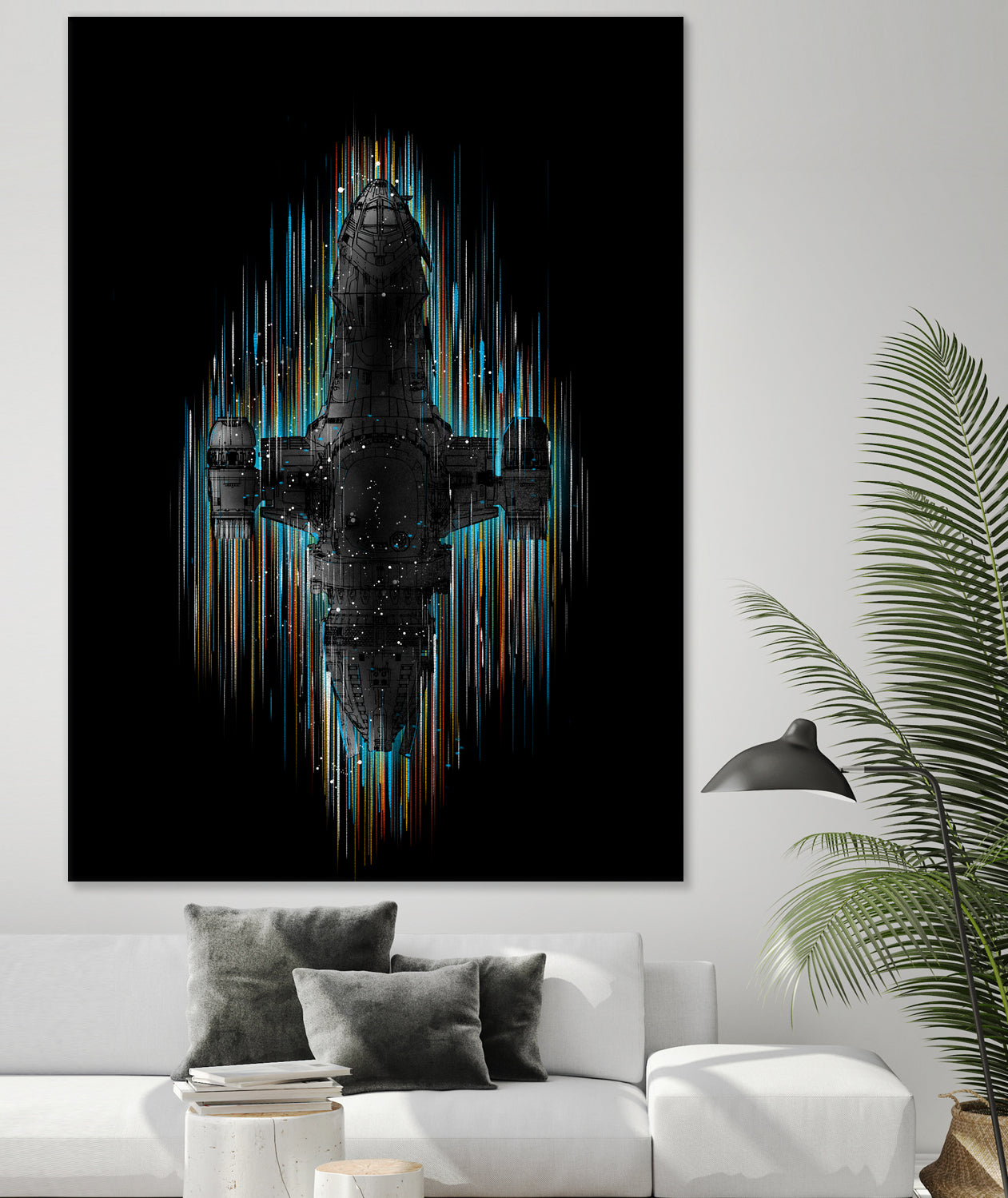 neon shiny by frederic levy-hadida on GIANT ART - black digital drawing