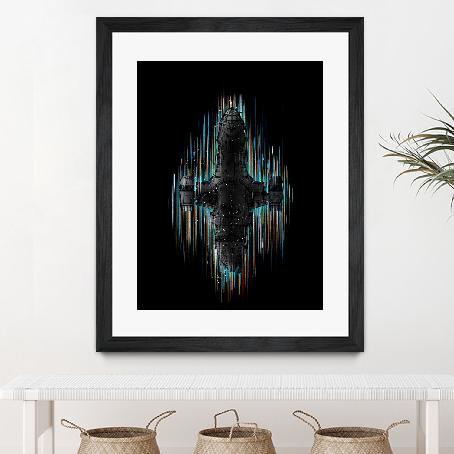 neon shiny by frederic levy-hadida on GIANT ART - black digital drawing