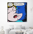 Super Hero Romance by TULIO ALMEIDA on GIANT ART - blue digital drawing