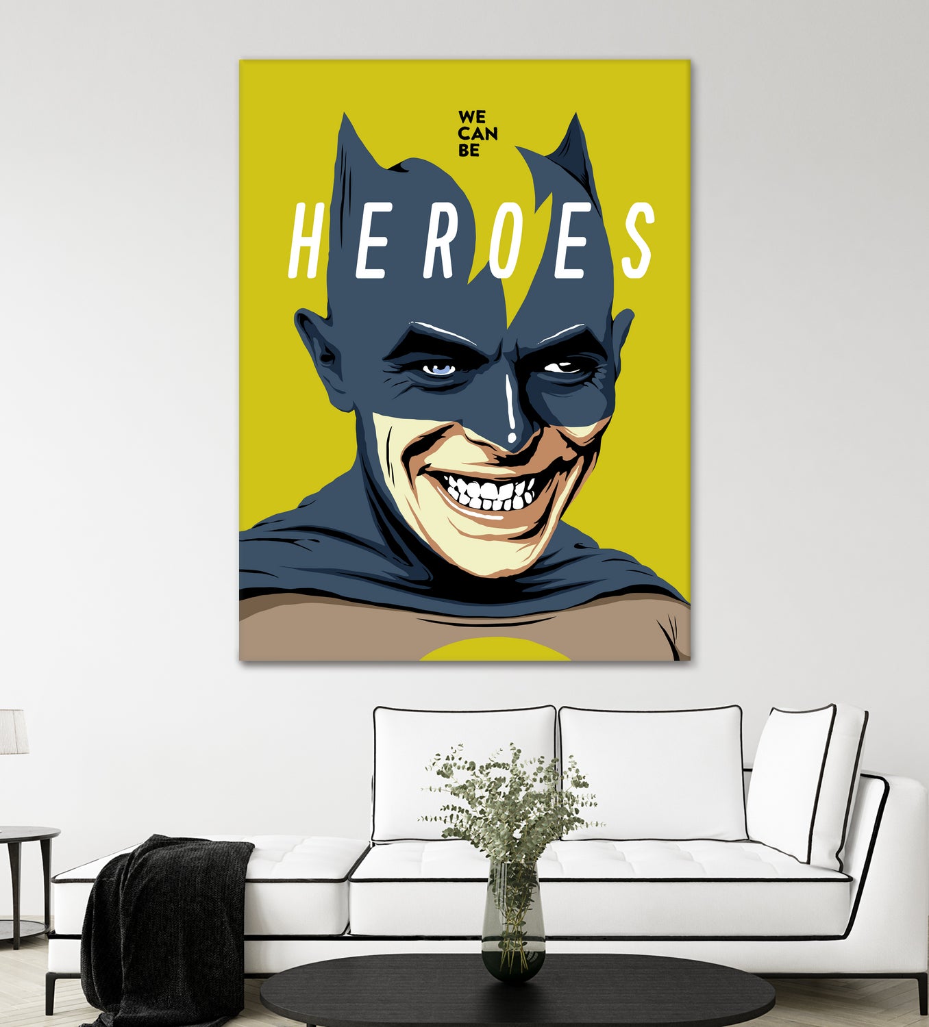 Heroes by Bily Mariano da Luz on GIANT ART - yellow digital painting