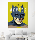 Heroes by Bily Mariano da Luz on GIANT ART - yellow digital painting