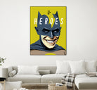 Heroes by Bily Mariano da Luz on GIANT ART - yellow digital painting