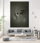 Alien by Lukáš Brežák on GIANT ART - black digital painting