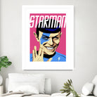 Starman by Bily Mariano da Luz on GIANT ART - pink digital painting