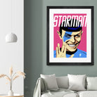 Starman by Bily Mariano da Luz on GIANT ART - pink digital painting