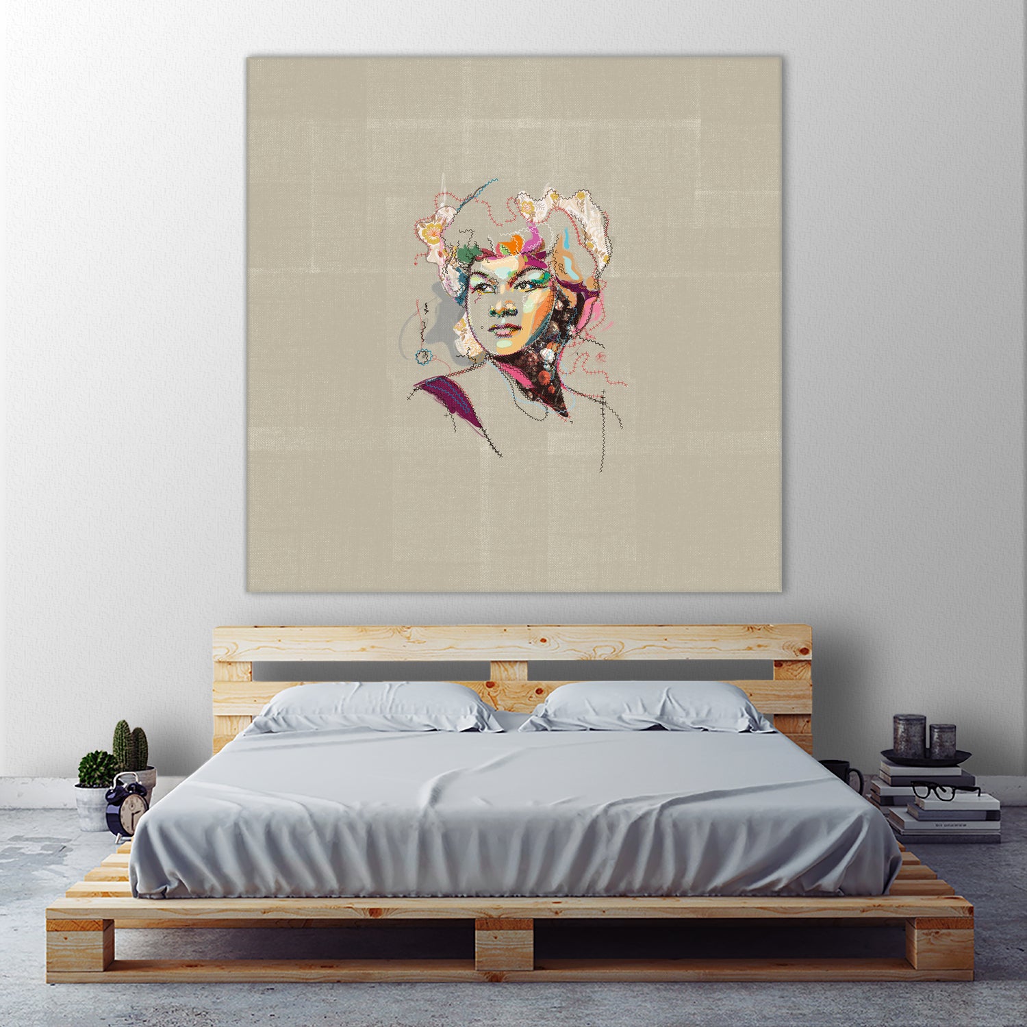 Etta James - Soul Sista by Carlos Quiterio on GIANT ART - fuchsia digital painting