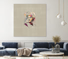 Etta James - Soul Sista by Carlos Quiterio on GIANT ART - fuchsia digital painting