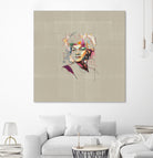 Etta James - Soul Sista by Carlos Quiterio on GIANT ART - fuchsia digital painting