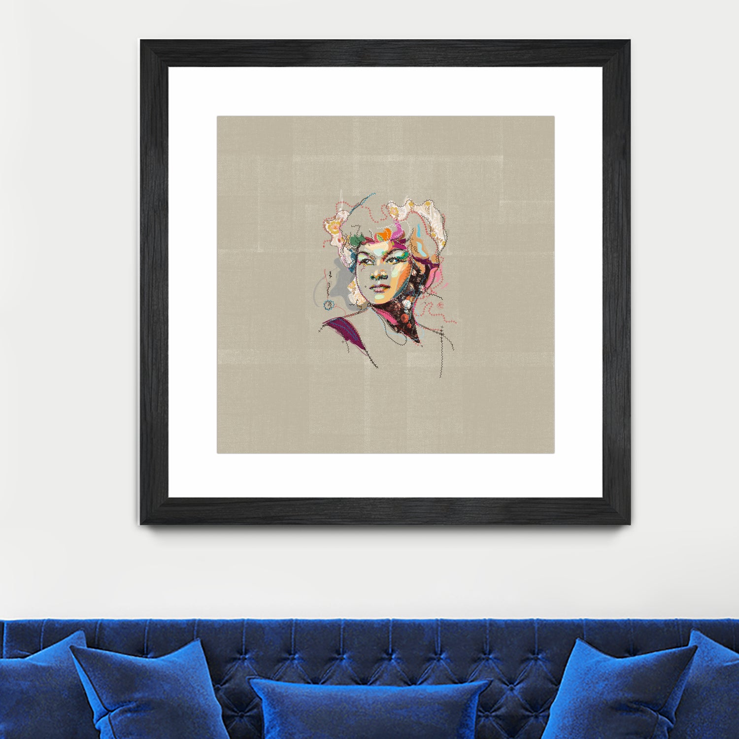 Etta James - Soul Sista by Carlos Quiterio on GIANT ART - fuchsia digital painting