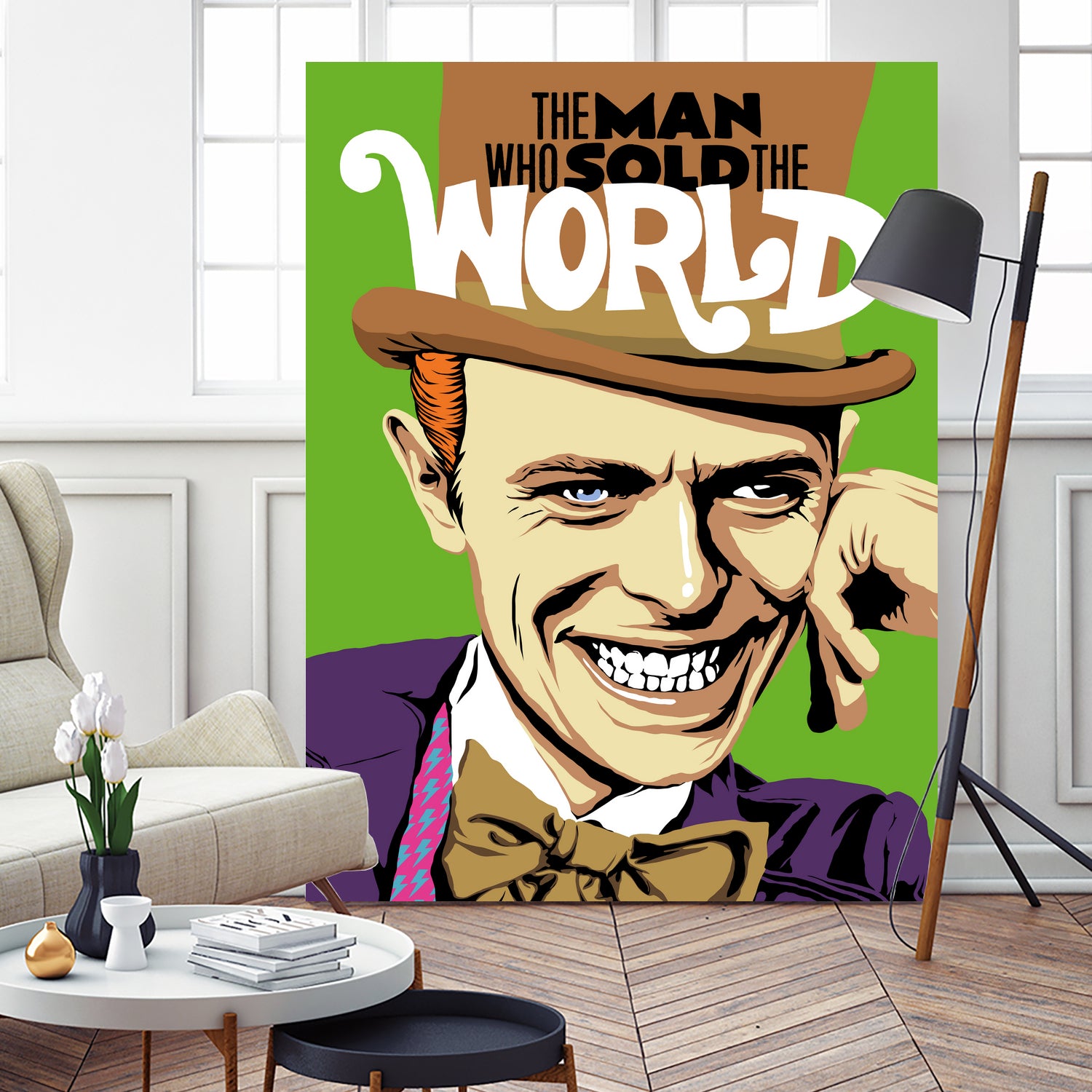 The Man Who Sold The World by Bily Mariano da Luz on GIANT ART - green digital painting