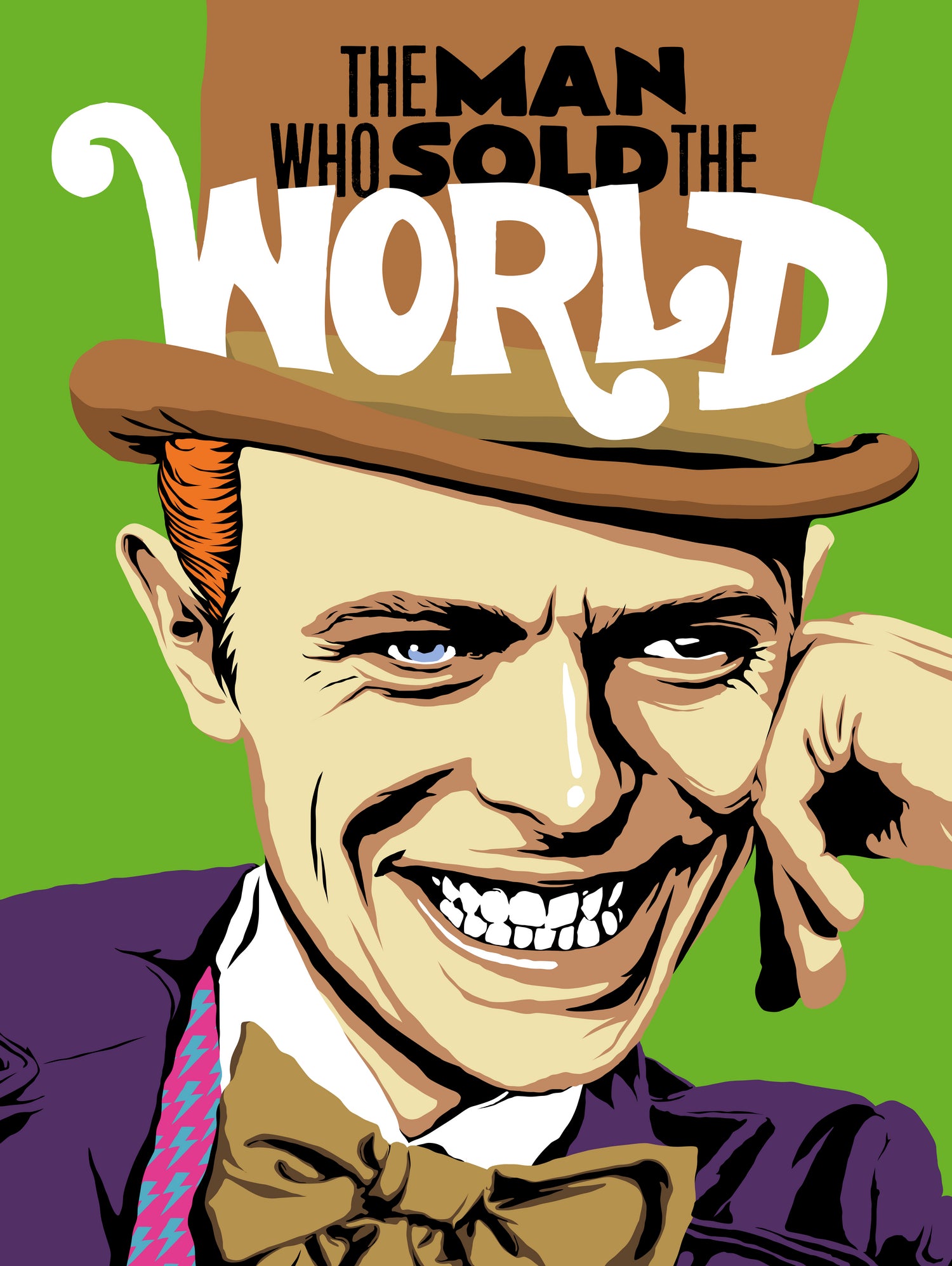 The Man Who Sold The World by Bily Mariano da Luz on GIANT ART - green digital painting