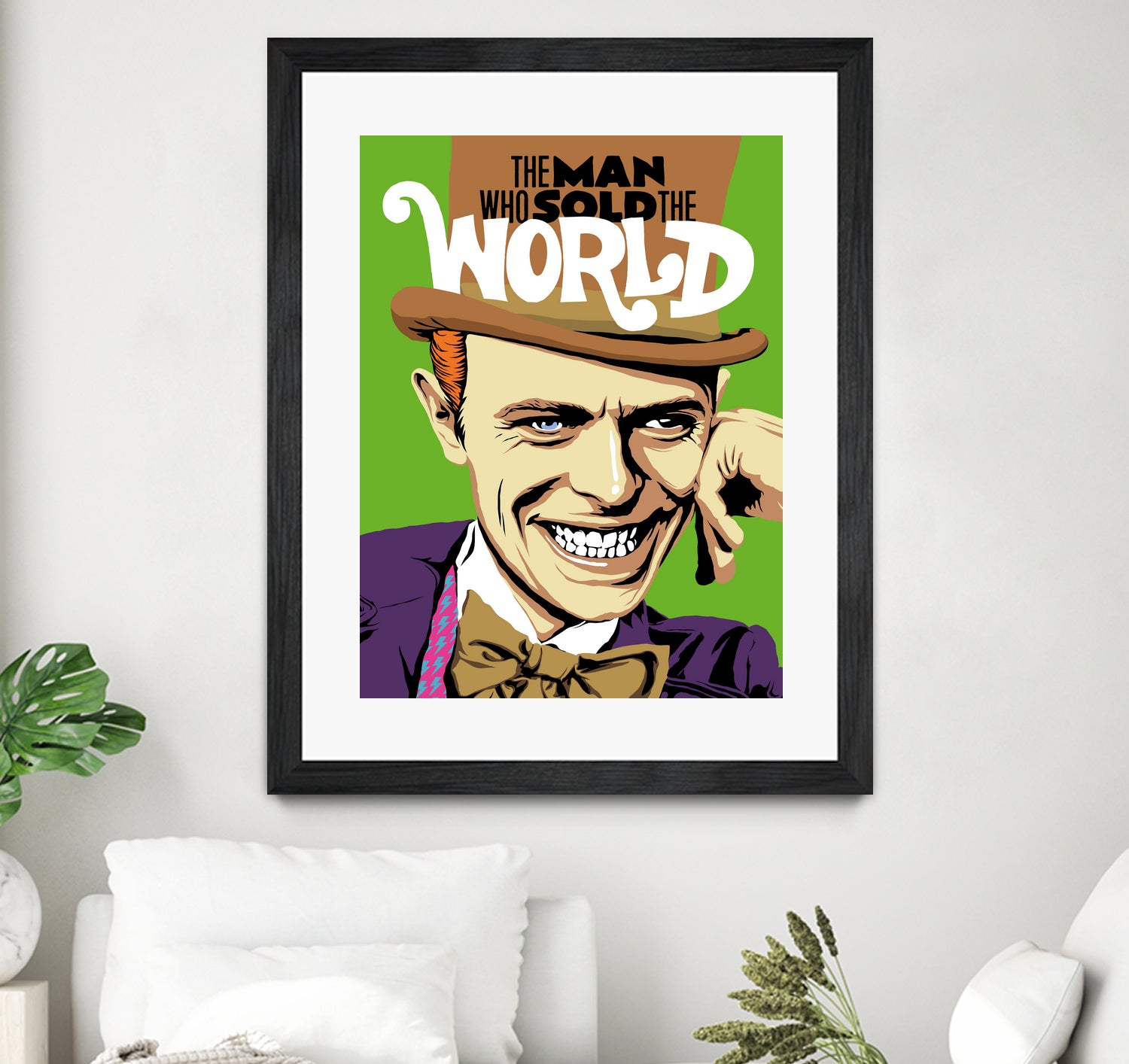 The Man Who Sold The World by Bily Mariano da Luz on GIANT ART - green digital painting