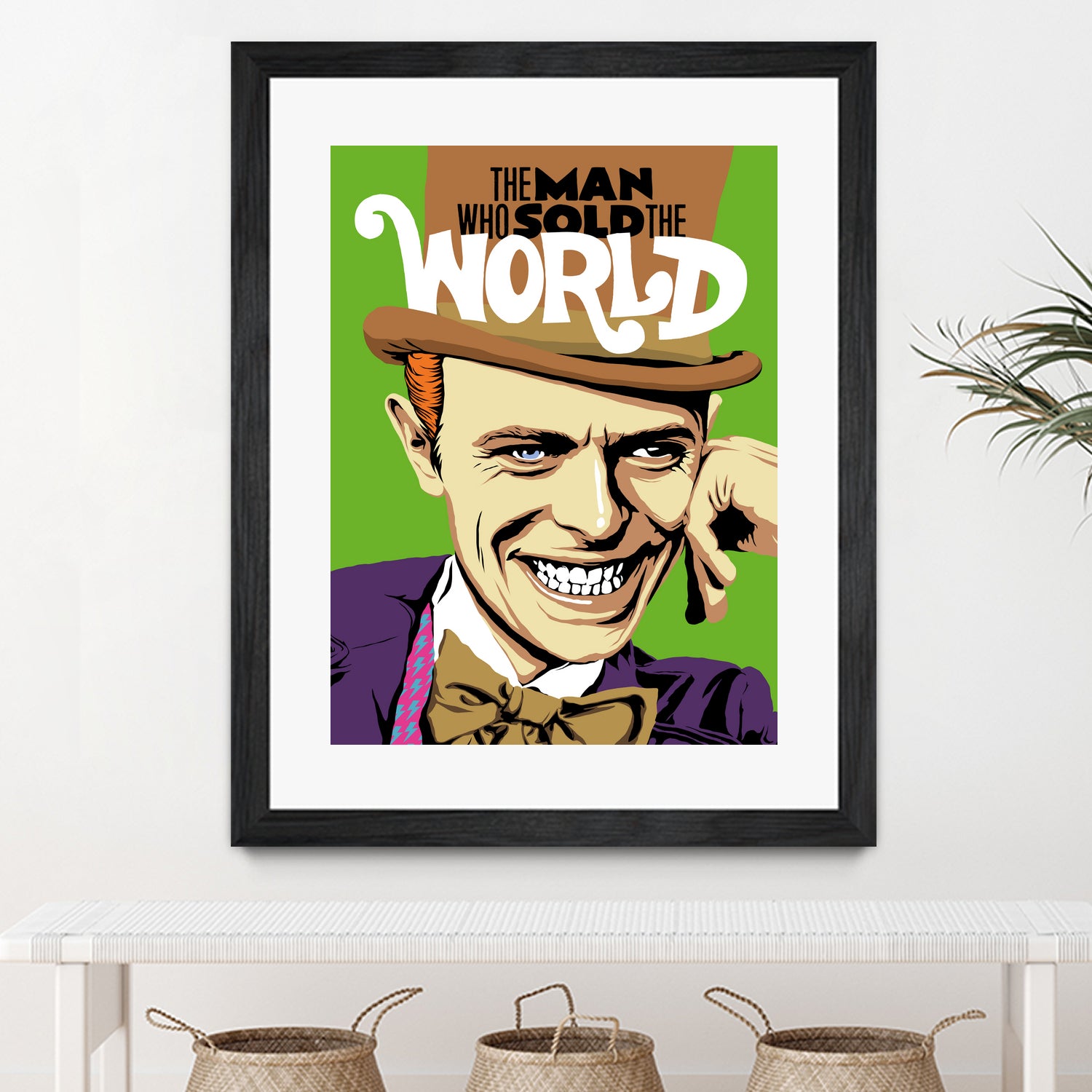 The Man Who Sold The World by Bily Mariano da Luz on GIANT ART - green digital painting