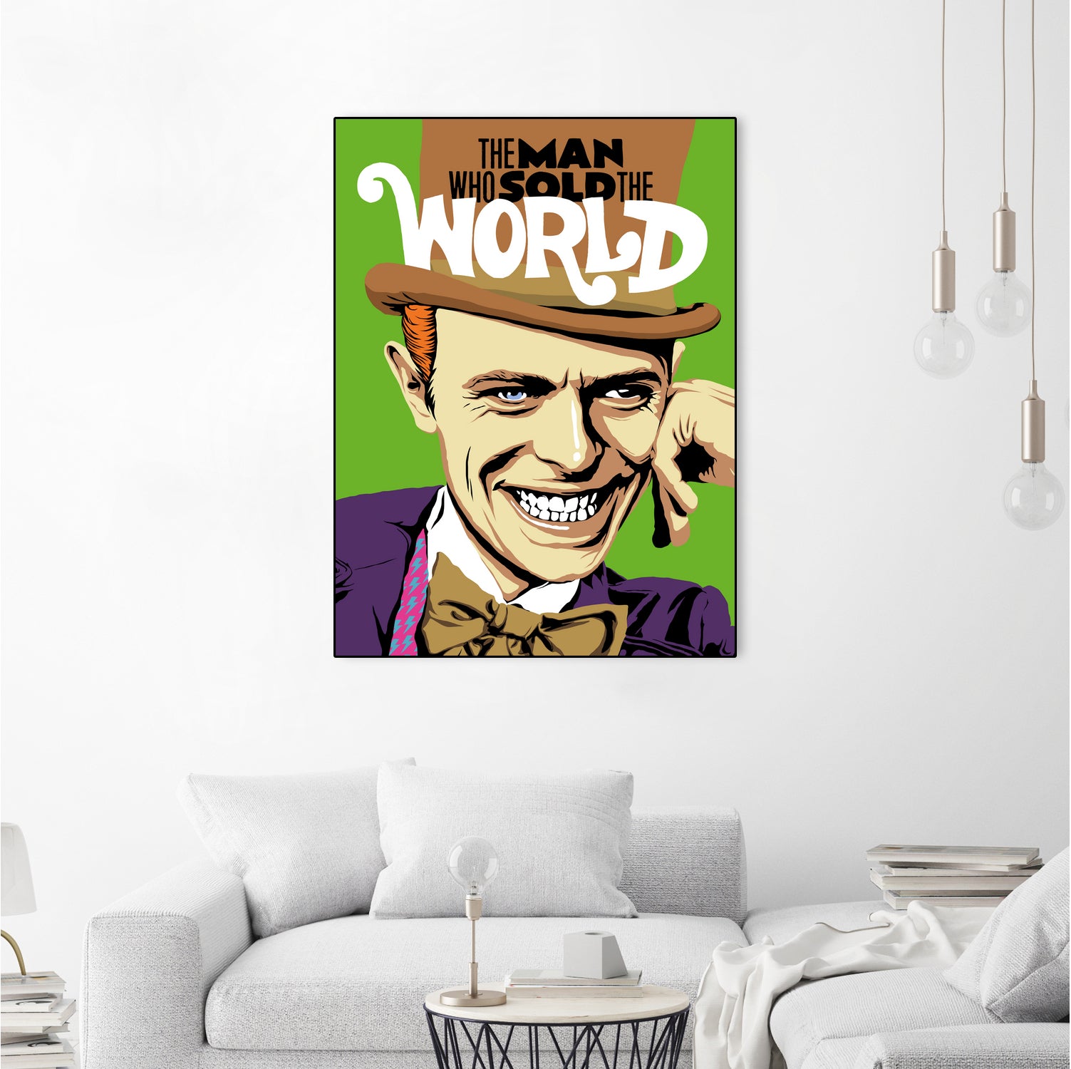 The Man Who Sold The World by Bily Mariano da Luz on GIANT ART - green digital painting