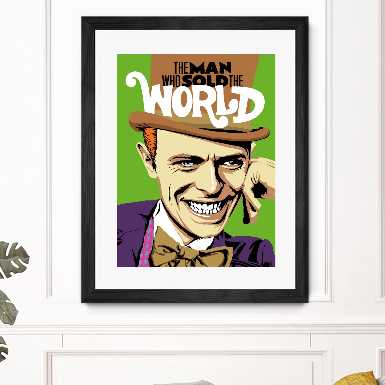 The Man Who Sold The World by Bily Mariano da Luz on GIANT ART - green digital painting