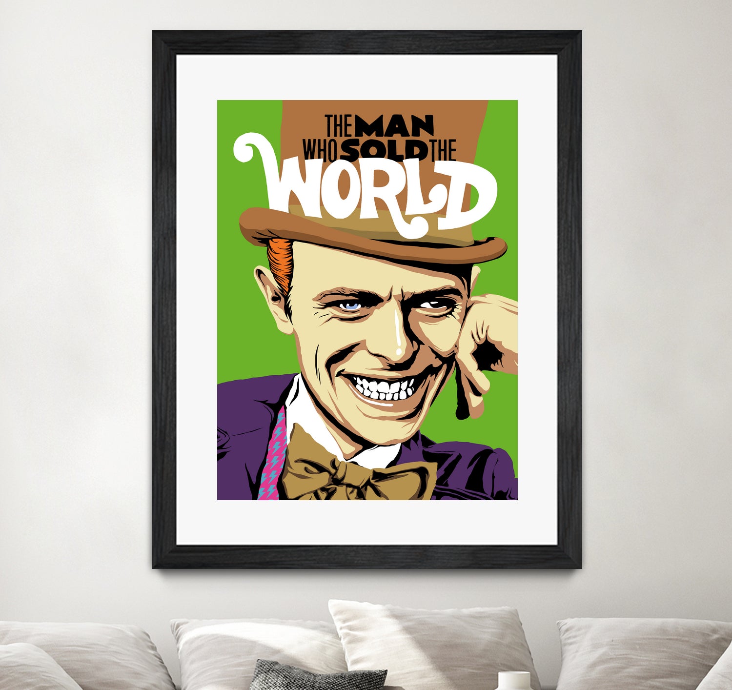 The Man Who Sold The World by Bily Mariano da Luz on GIANT ART - green digital painting