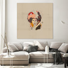 Minnie Riperton - Soul Sista by Carlos Quiterio on GIANT ART - brown digital painting