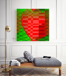 Muttertag     2023 by Thomas Dellenbach  dELLaS on GIANT ART - red digital painting