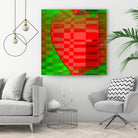 Muttertag     2023 by Thomas Dellenbach  dELLaS on GIANT ART - red digital painting