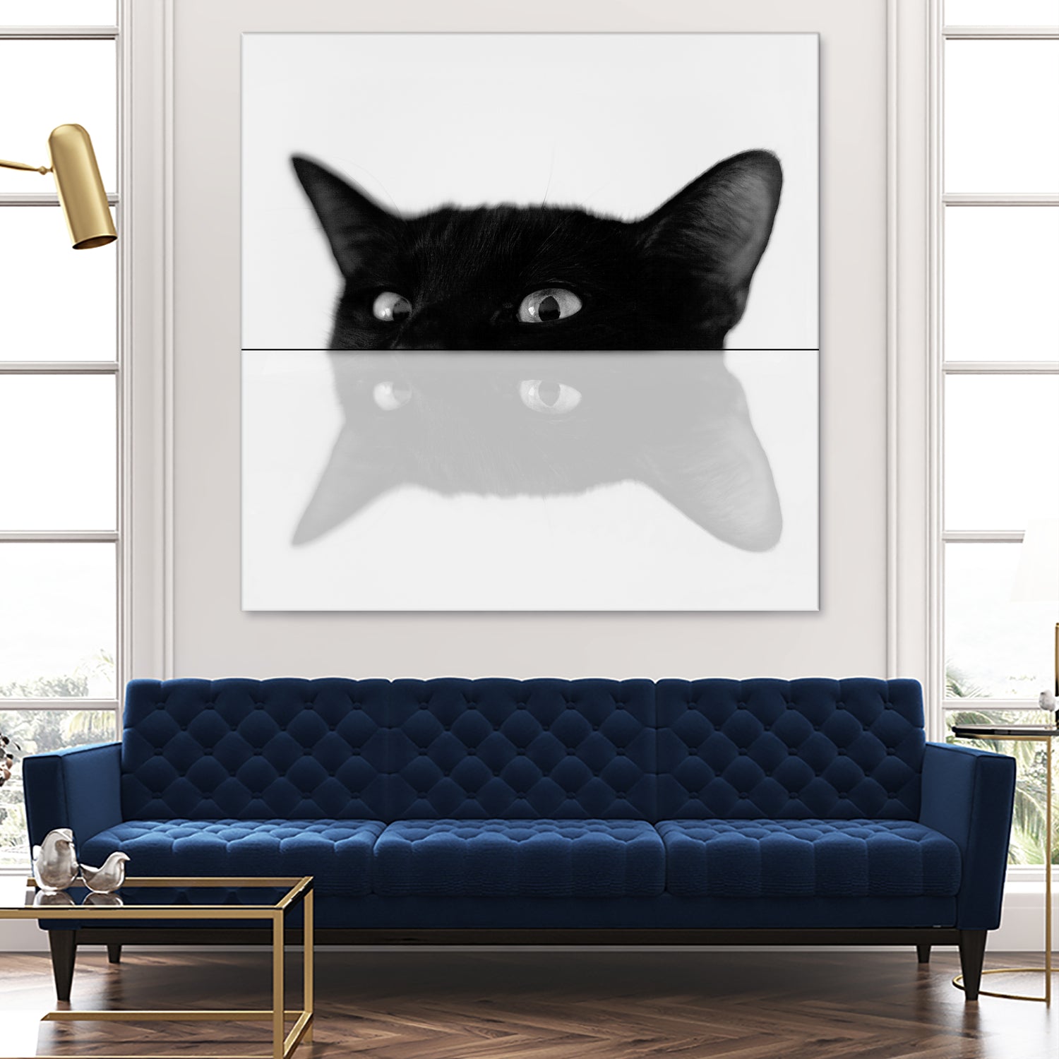 Cat by Tsvetelina Yurukova on GIANT ART - black photo illustration