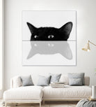 Cat by Tsvetelina Yurukova on GIANT ART - black photo illustration