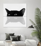 Cat by Tsvetelina Yurukova on GIANT ART - black photo illustration