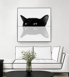 Cat by Tsvetelina Yurukova on GIANT ART - black photo illustration