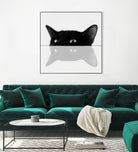 Cat by Tsvetelina Yurukova on GIANT ART - black photo illustration