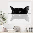 Cat by Tsvetelina Yurukova on GIANT ART - black photo illustration