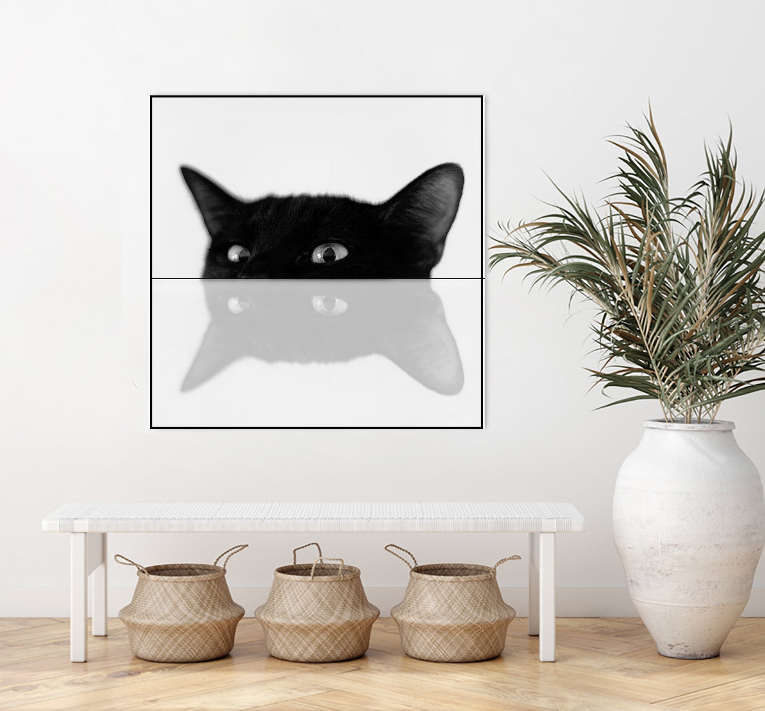 Cat by Tsvetelina Yurukova on GIANT ART - black photo illustration