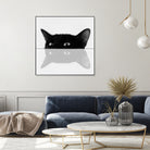 Cat by Tsvetelina Yurukova on GIANT ART - black photo illustration