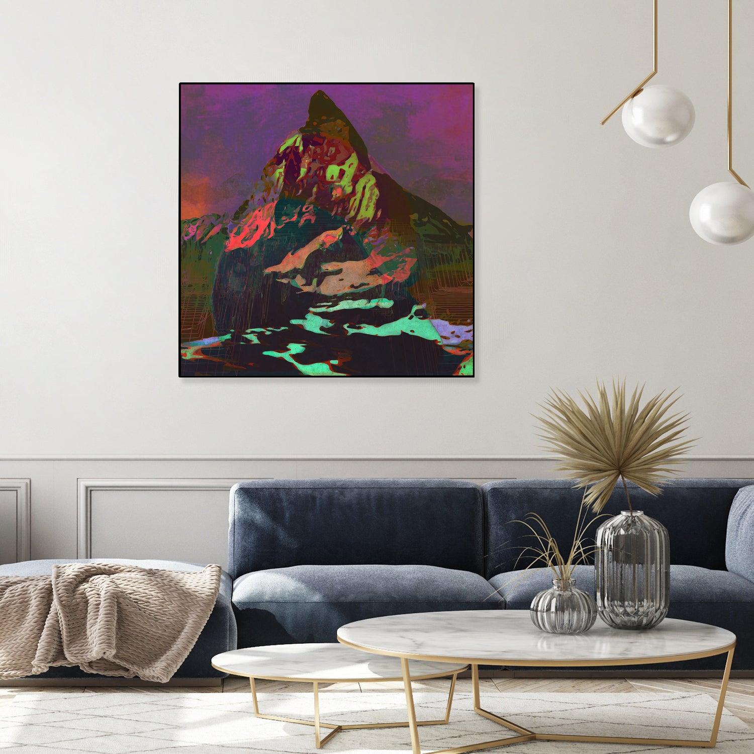 Coloria by Jamison Gish on GIANT ART - fuchsia digital painting