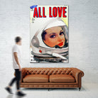 All Love comic book cover | Astronaut Girl by TULIO ALMEIDA on GIANT ART - white digital painting