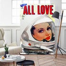 All Love comic book cover | Astronaut Girl by TULIO ALMEIDA on GIANT ART - white digital painting