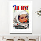 All Love comic book cover | Astronaut Girl by TULIO ALMEIDA on GIANT ART - white digital painting