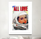 All Love comic book cover | Astronaut Girl by TULIO ALMEIDA on GIANT ART - white digital painting