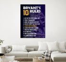 Kobe Bryant Basketball by Muamar Kadhafi on GIANT ART - black digital drawing