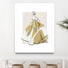 The Golden Gown by Jennifer Griffey on GIANT ART - yellow digital painting