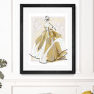 The Golden Gown by Jennifer Griffey on GIANT ART - yellow digital painting