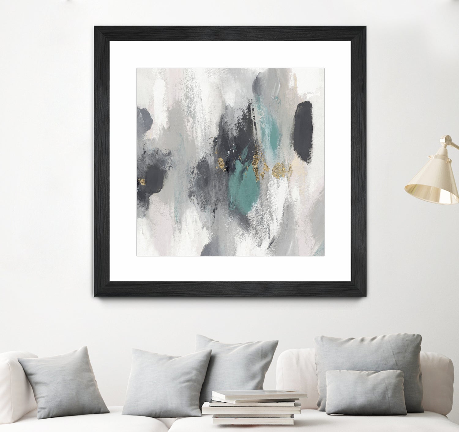 Gray Days I by Pi Studio on GIANT ART - gray mixed media