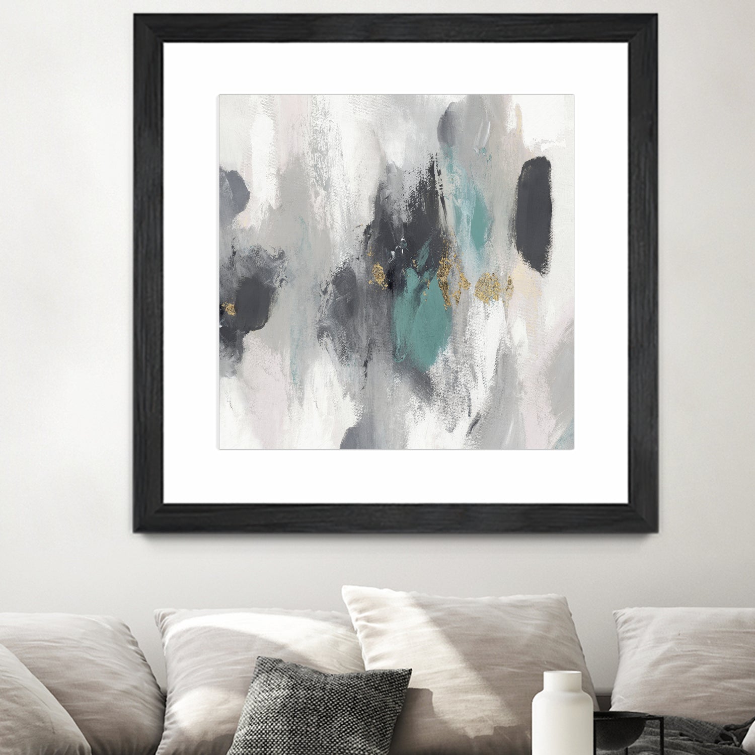 Gray Days I by Pi Studio on GIANT ART - gray mixed media