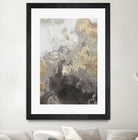 Ocean Splash II Grey Version by Pi Studio on GIANT ART - yellow mixed media