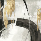 Black Ink I Gold Version by Pi Studio on GIANT ART - yellow mixed media