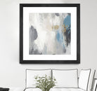 Gray Days II by Pi Studio on GIANT ART - blue mixed media