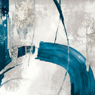 Black Ink I Indigo Version by Pi Studio on GIANT ART - blue mixed media