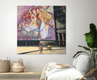 This Year Buy Her Diamonds by charles sinklier on GIANT ART - fuchsia digital painting